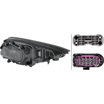 Přední světlomet SVĚTLOMET SVĚTLO LEVÝ LED 1EX 011 745-151 HELLA