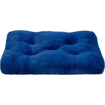 Pelíšek pro psa PELÍŠEK MIMIKO Pets SHAGGY VELIKOST L TMAVĚ MODRÁ