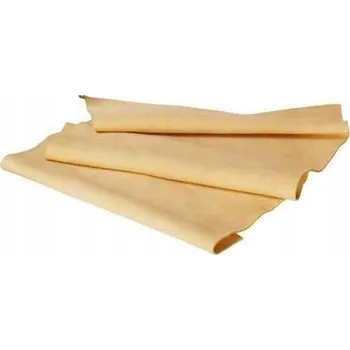 Utěrka HADŘÍK Z PŘÍRODNÍ SEMIŠE KRAVATKA 30 x 34 cm