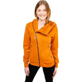 Dámské oblečení Dámská mikina Glano Glano oranžová 2266666