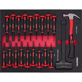 Auto-moto Tagred TA18512, Vložka do dílenského vozíku | sada dlát a kladiv | 20 dílná