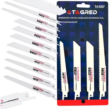 Pilové plátky (listy) do pily ocasky, sada 10 ks, Tagred TA1057