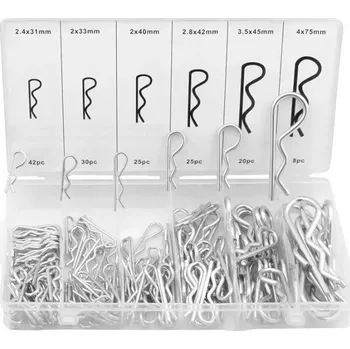 Auto-moto Pružinové závlačky, sada 150 ks TA1132