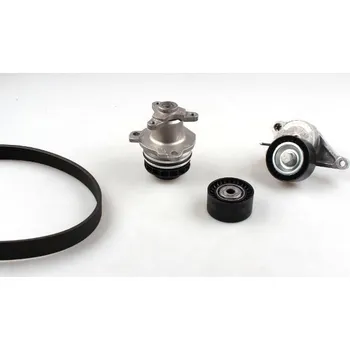 Vodní pumpa + klínový žebrový řemen HEPU PK09640