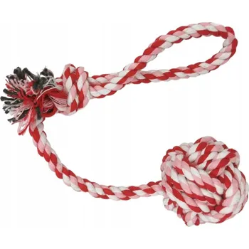 Hračka pro psa Přetahovadlo pro psa PAGMIL bavlněná 23 cm pro aportování