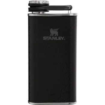 Termoska STANLEY Placatka/butylka The Easy-Fill Wide Mouth Flask 230 ml/8oz Hammertone Black