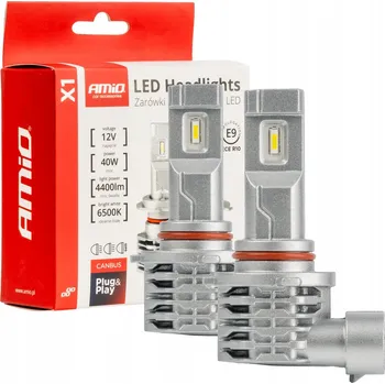 Autožárovka Žárovky Amio X1 HB3 40W 2 ks