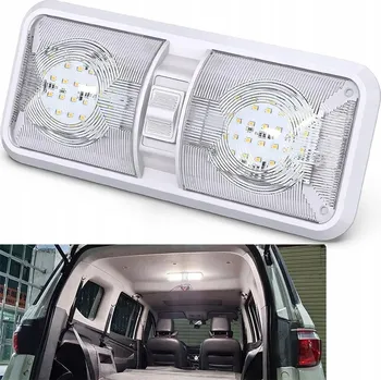 Osvětlení interiéru vozidel 12V 7,5W LED SVĚTLO DO INTERIÉRU AUTA 48 LED DO KUFRU