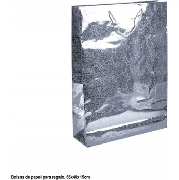 Dárková taška Ouda Party - Velká stříbrná dárková taška