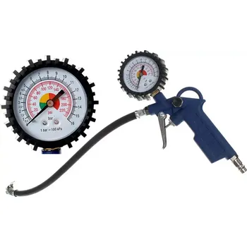 Auto-moto Dofukovací pistole na huštění pneumatik s manometrem, TA101
