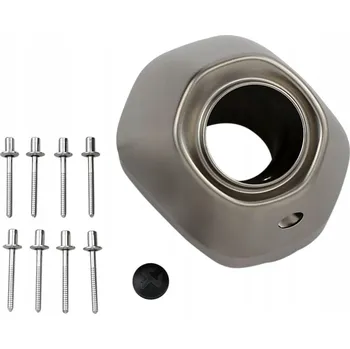 Výfuk pro motocykl Koncovka tlumiče výfuku Akrapovic Carbon Fiber End Cap - Náhradní díl tlumiče