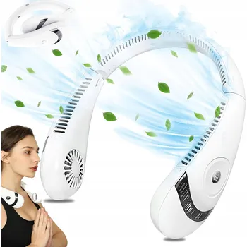 Bezpečnostní kamera PRZENOŚNY WENTYLATOR – VENTILÁTOR NA KRK USB PRO CHLAZENÍ MOBILNÍHO KLIMATIZÁTORU