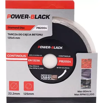 Řezný kotouč Tagred PB2004, Diamantový kotouč na řezání dlaždic, kameniny, terakoty | 125x22,2mm