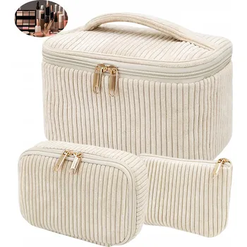 Kosmetická taška Kufřík Dámská cestovní kosmetická taška Velký organizér do kabelky