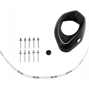 Výfuk pro motocykl Koncovka tlumiče výfuku Akrapovic Carbon Fiber - Náhradní koncovka V-EC116