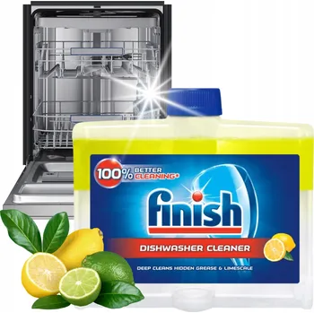 Čistič myček nádobí 250 ml s vůní citronu FINISH