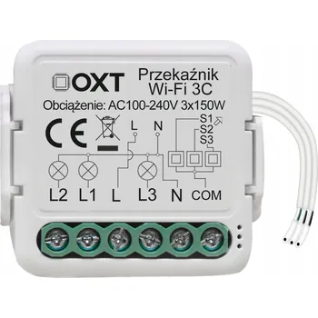 IP kamera OXT Mini Relé 4 Okruhy WiFi TUYA 4x2,5A