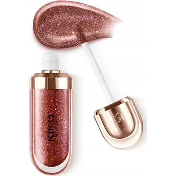 Lesk na rty Lesk na rty Kiko Milano hnědý s třpytkami 6,50 ml s aplikátorem
