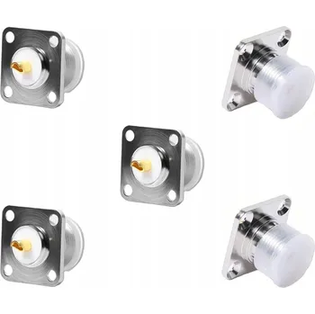 IP kamera GNIAZDO UHF DO POUZDRA KULATÁ PRO WI-FI CCTV SO-239 5KS 4-otvorová pane