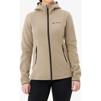 Dámská mikina Mikina s kapucí dámská Vaude Idris Fleece Hoody - linen 40 (M)