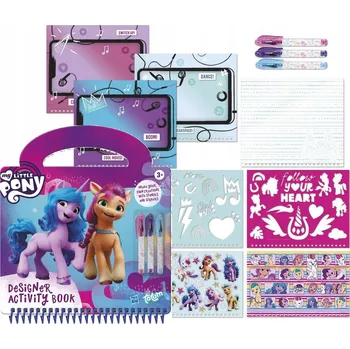 kreativní sada TOTUM Kreativní sada na kreslení s šablonami My Little Pony