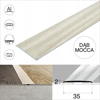 přechodová lišta Lišta dub mocca