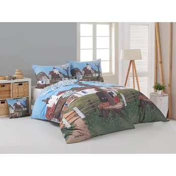 Povlečení Matějovský Májová noc 1x 140/200, 1x 70/90 140 x 200, 70 x 90 cm zipový uzávěr