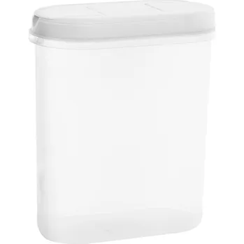 Dóza na potraviny Plast Team 1126 bílá nádoba o objemu 2400 ml
