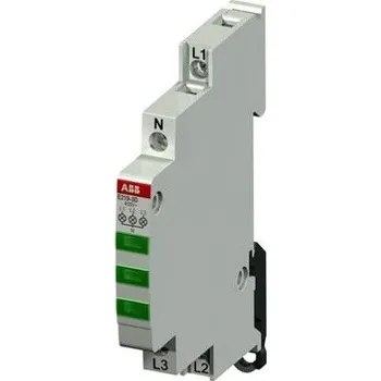 vypínač ABB E219-3D LED kontrolka trojitá zelená, 415/230 VAC 2CCA703901R0001