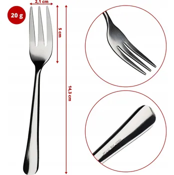 Příbor Vidlička na dort Madrid Horeca Polska