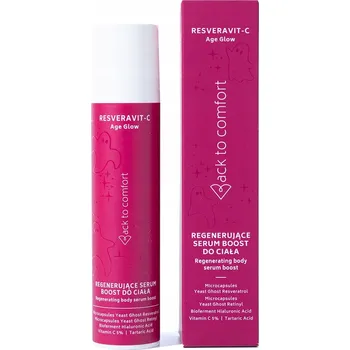 Pleťové sérum Back to comfort Resveravit C Boost Regenerační tělové sérum 100 ml