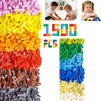 ostatní stavebnice STAVEBNICE KLOKSY KREATIVNÍ CLASSIC STAVEBNICE VELMI VELKÁ SADA 1500 DÍLŮ