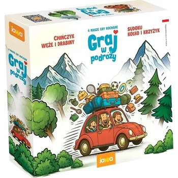 Desková hra HRA HRANÍ NA CESTÁCH 4 OBLÍBENÉ HRY