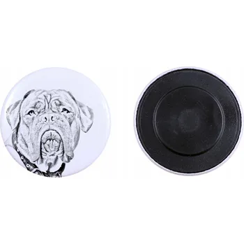 Obraz Bordeauxská doga, Francouzská doga, Bordeauxská doga - magnet s psím mazlíčkem