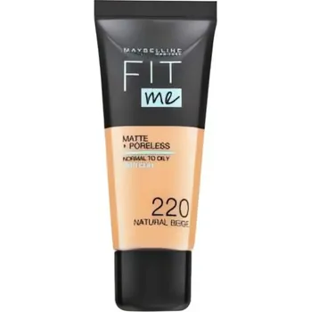 Make-up Maybelline Fit Me! Foundation Matte + Poreless 220 Natural Beige 30 ml