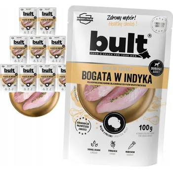 Krmivo pro psa BULT SÁČEK BOHATÝ NA MLETÉ KRŮTÍ MASO 100g 10 Ks .
