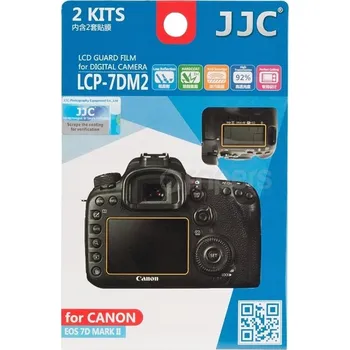 Ochranná fólie na displej fotoaparátu Ochranná fólie LCD displeje pro CANON EOS 7D MARK MK II / 2 ks