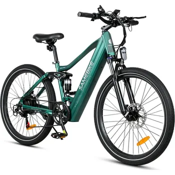 SAMEBIKE Elektrokolo Samebike XD26-II 26palcová 48V 14Ah baterie ZELENÁ 2025