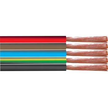 elektrický kabel Vodič 2,5mm2 modrý H07V-K 100m Ovládací kabel BiTOne 450/750V 5029