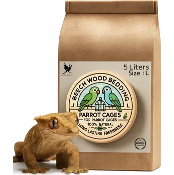 Teraristika Bukové štěpky L - Přírodní, hygienický substrát do terárií pro plazy 5L