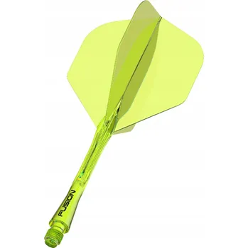 Příslušenství pro šipky Násadky na šipky Winmau Fusion Yellow Střední, 3 ks