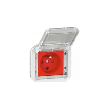 Elektrická zásuvka Legrand šedá nástěnná Elektrická Zásuvka