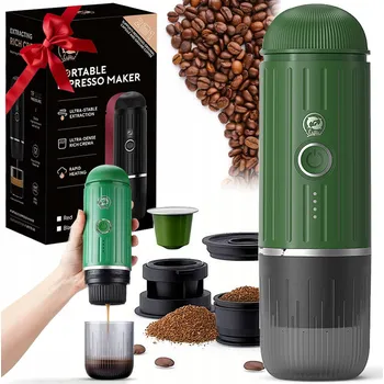 Kávovar Bezdrátový automatický kávovar Agoal 657 ekspres do kawy 100 W zelený