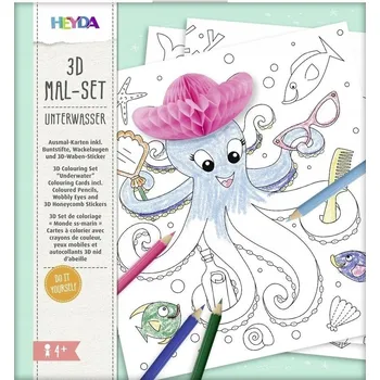 omalovánky VYPUKLÁ OMALOVÁNKA - OCEÁN