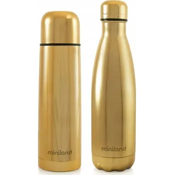 Termoska Termos na nápoje Miniland 0,5 l zlatý