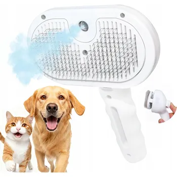 SAMOČISTICÍ PARNÍ KARTÁČ PRO PSY - ELEKTRICKÝ PRO PÉČI O SRST