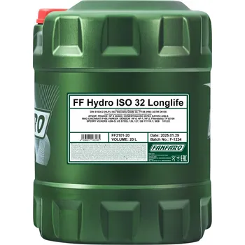 Hydraulický olej Hydraulický olej SCT - MANNOL FF2101-20