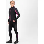 ROGELLI Dámská softshellová cyklobunda Rogelli GLORY s prodyšným zádovým dílem RŮŽOVÁ|ČERNÁ|ŠEDÁ