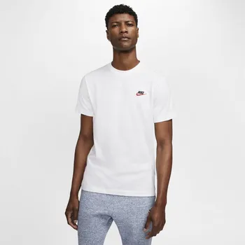 Pánské tričko Tričko Nike NSW Club Tee AR4997-100 M (178cm)