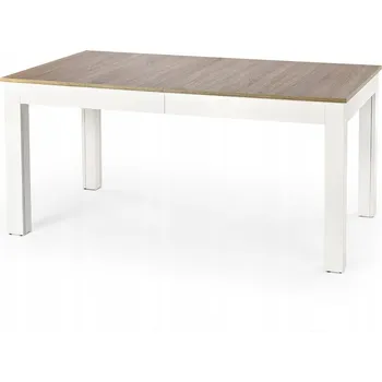 Jídelní stůl Obdélníkový rozkládací stůl Halmar 160 x 90 x 76 cm bílý